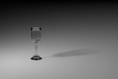 Modélisation d'un verre (Cinéma 4D)